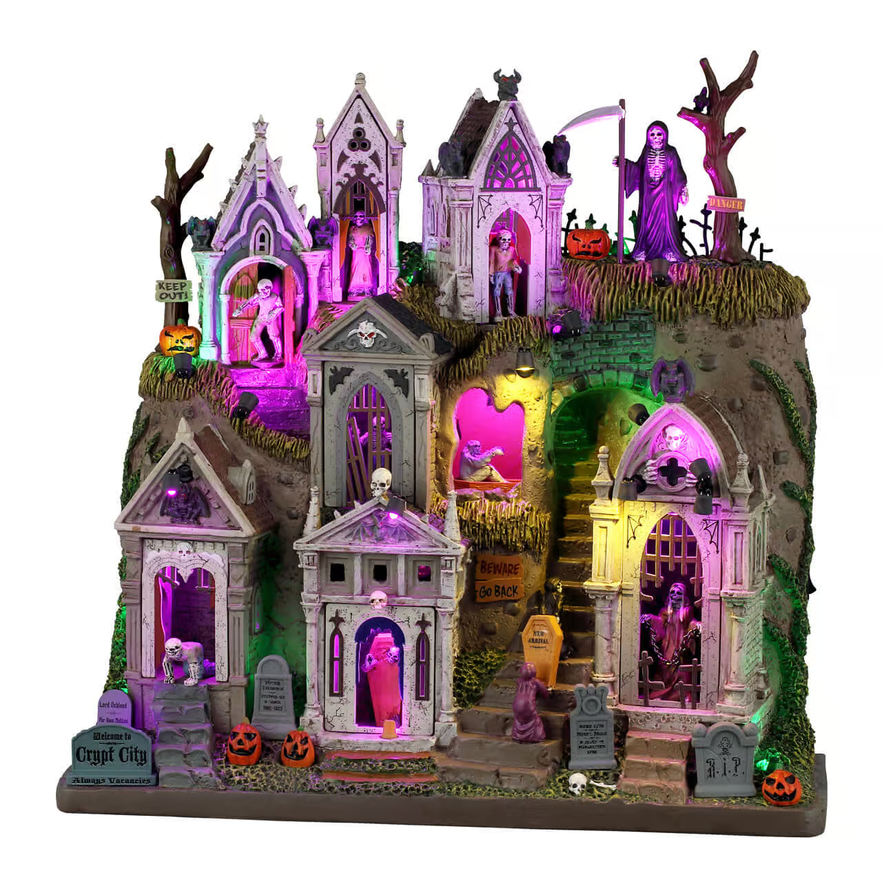 NEW Lemax Spooky Town - Crypt City