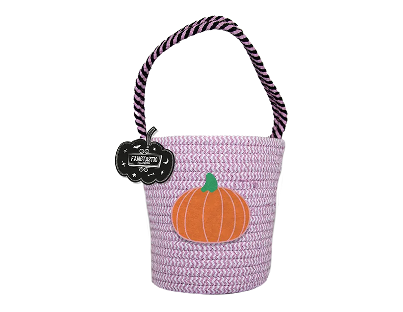 Halloween Character Woven Bucket Bag