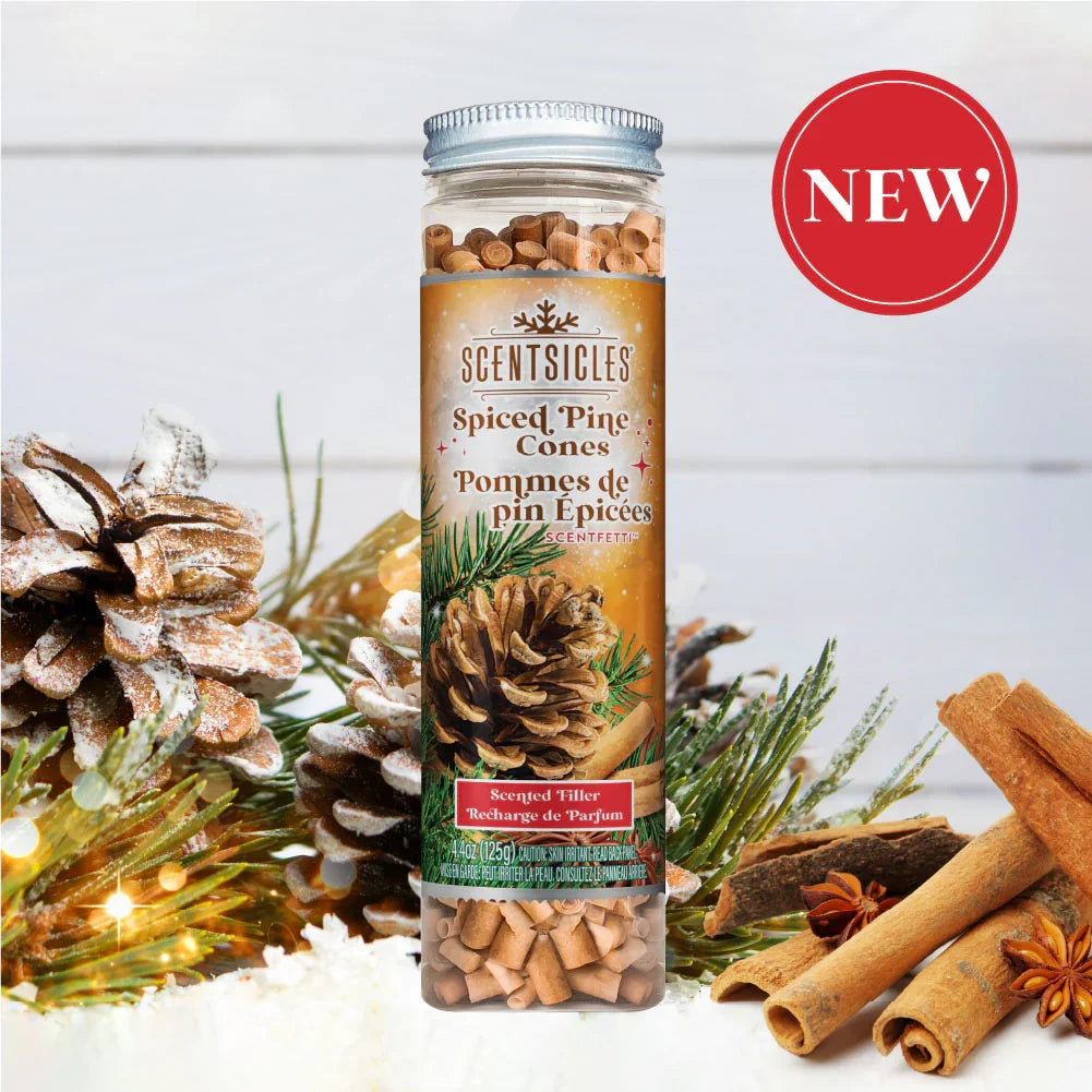 ScentSicles Spiced Pine Cones Scentfetti Pot Pouri