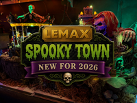 Lemax Spooky Town New for 2026 Promotional Image at Southwood Halloween Shop
