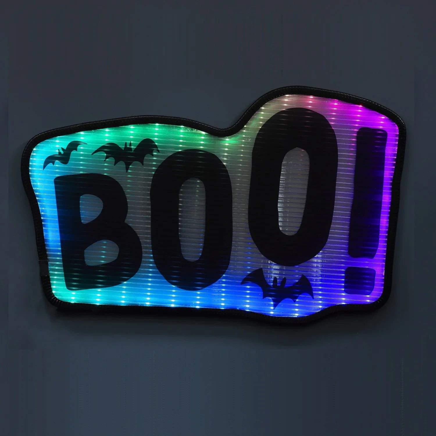 Noma Halloween Coralite Boo Sign 50cm Infinity Light Up Decoration