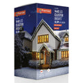 Premier Clear Cable 1440 Cool & Warm White LED Multi Action Christmas Cluster Brights String Lights