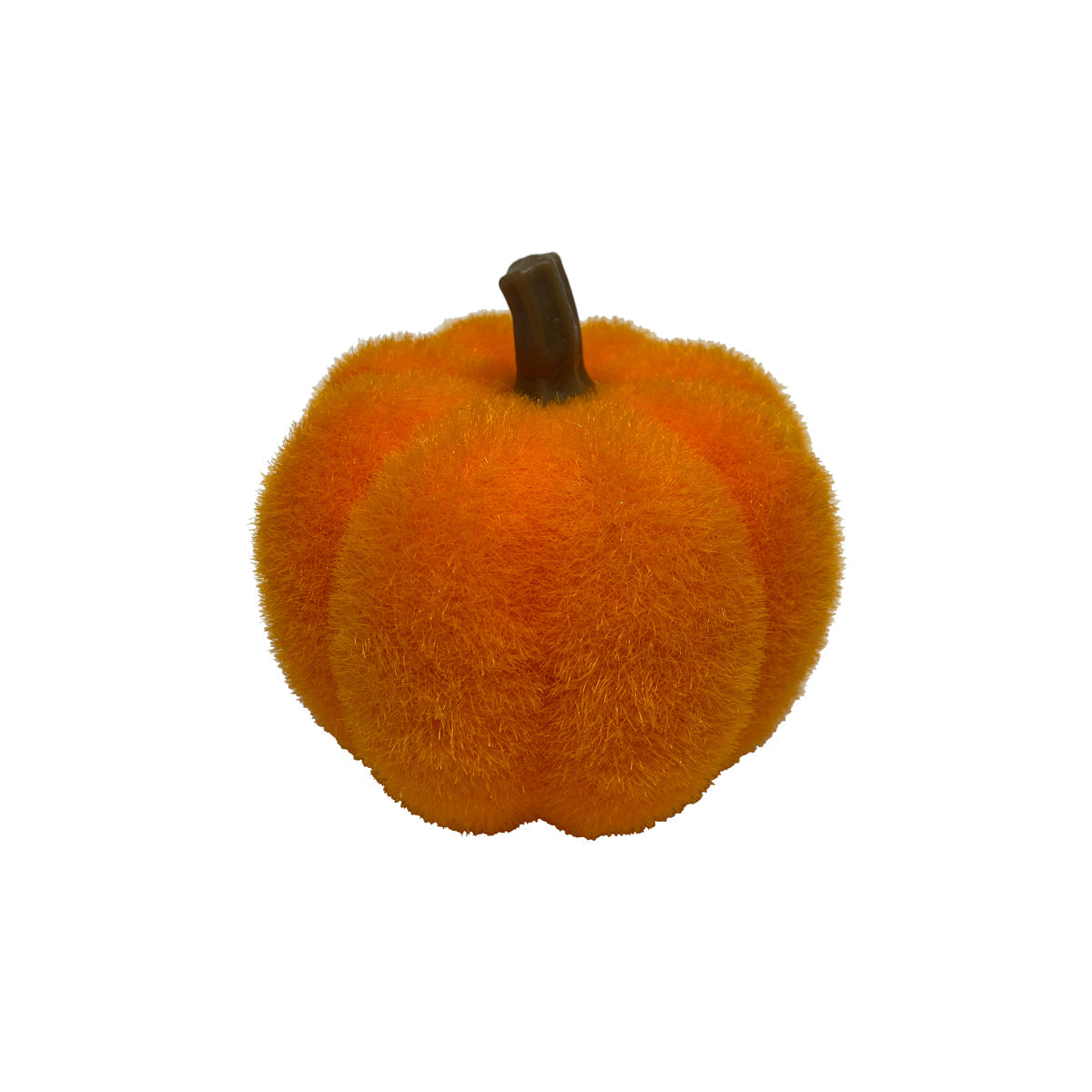 Special Offer Flocked Orange Pumpkin - 10cm