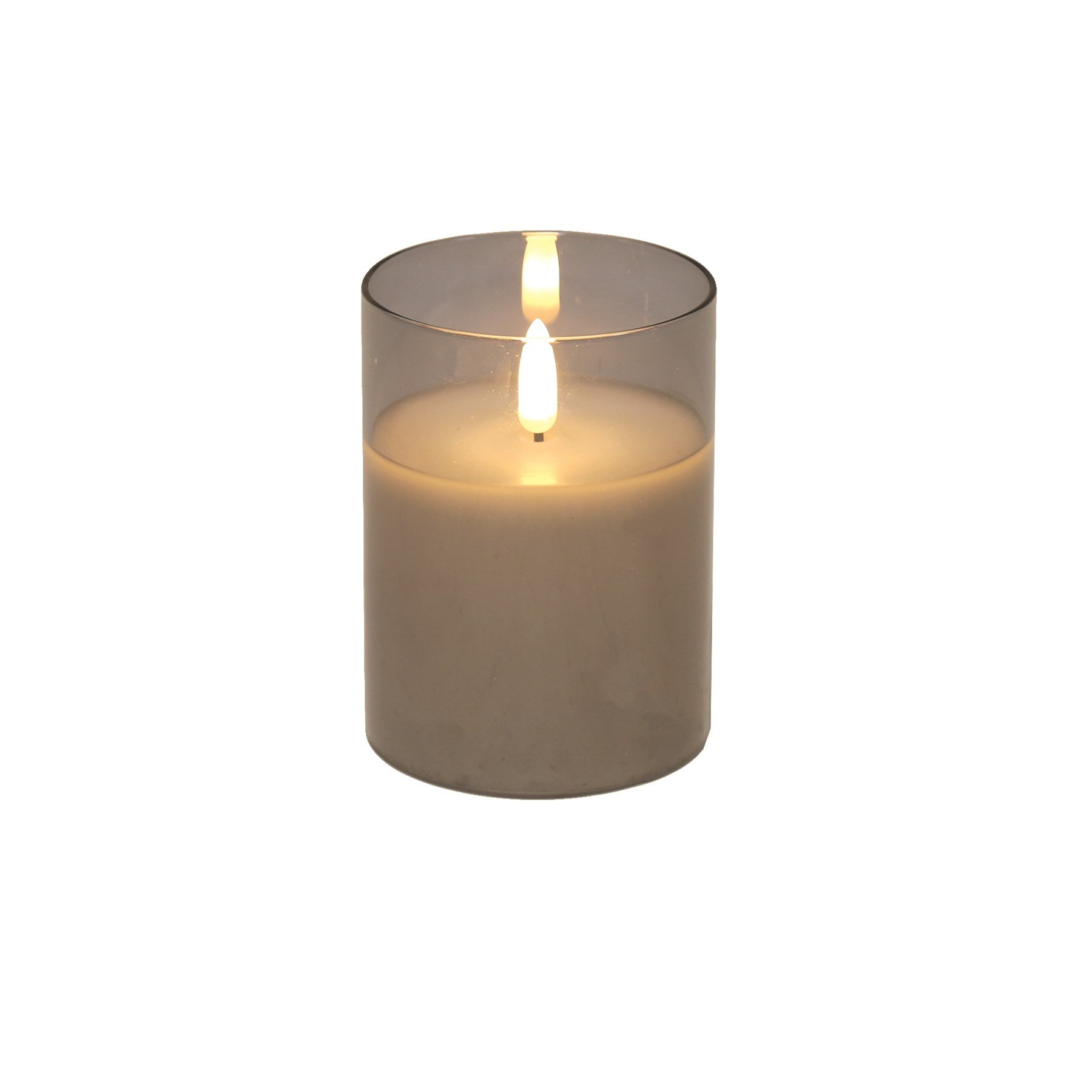 LED Grey Candle