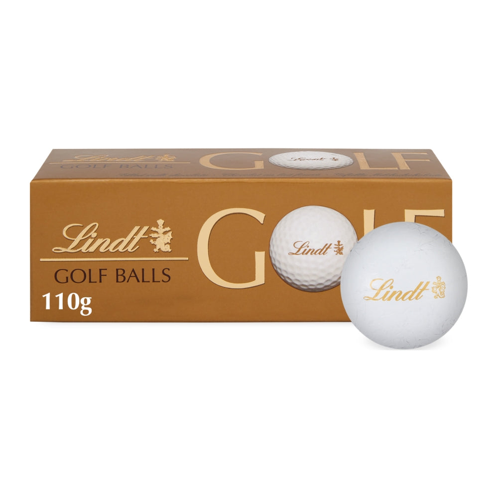 Lindt Chocolate Golf Balls Pack of 3 - 110g