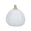 Gisela Graham White Squash Ceramic Ornament - 13cm