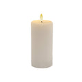 LED Candle White7.5x15cm