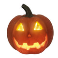 Light Up Halloween Pumpkin with Animated Eyes - 21cm