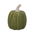 Gisela Graham - Green Porcelain Woven Ornament