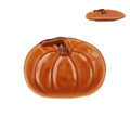 Gisela Graham - Pumpkin & Tendril Ceramic Mini Trinket Plate 8cm