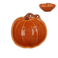 Gisela Graham - Pumpkin & Tendril Ceramic Mini Trinket Plate 10cm