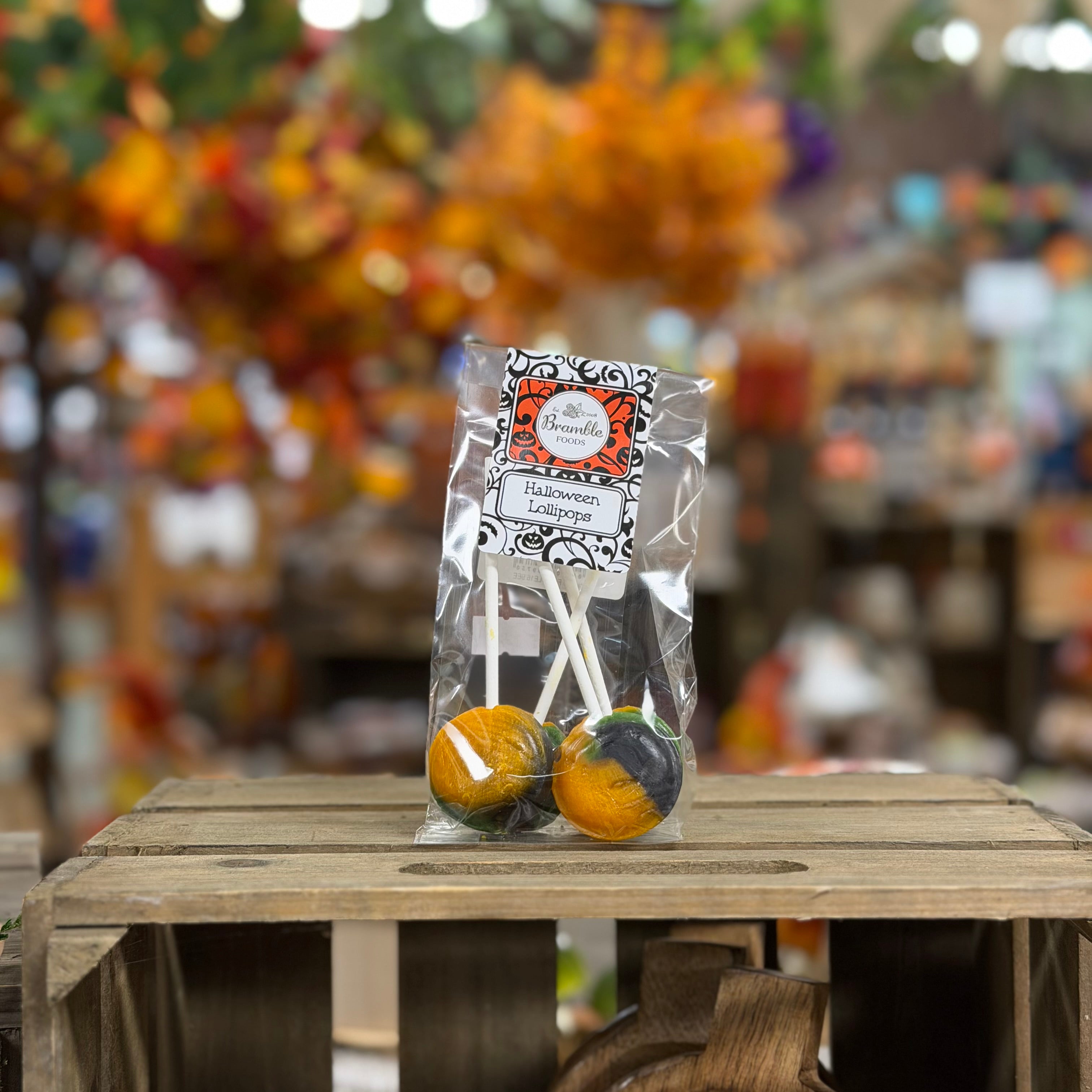 Halloween Traditional Hardboiled Lollipops in Bag