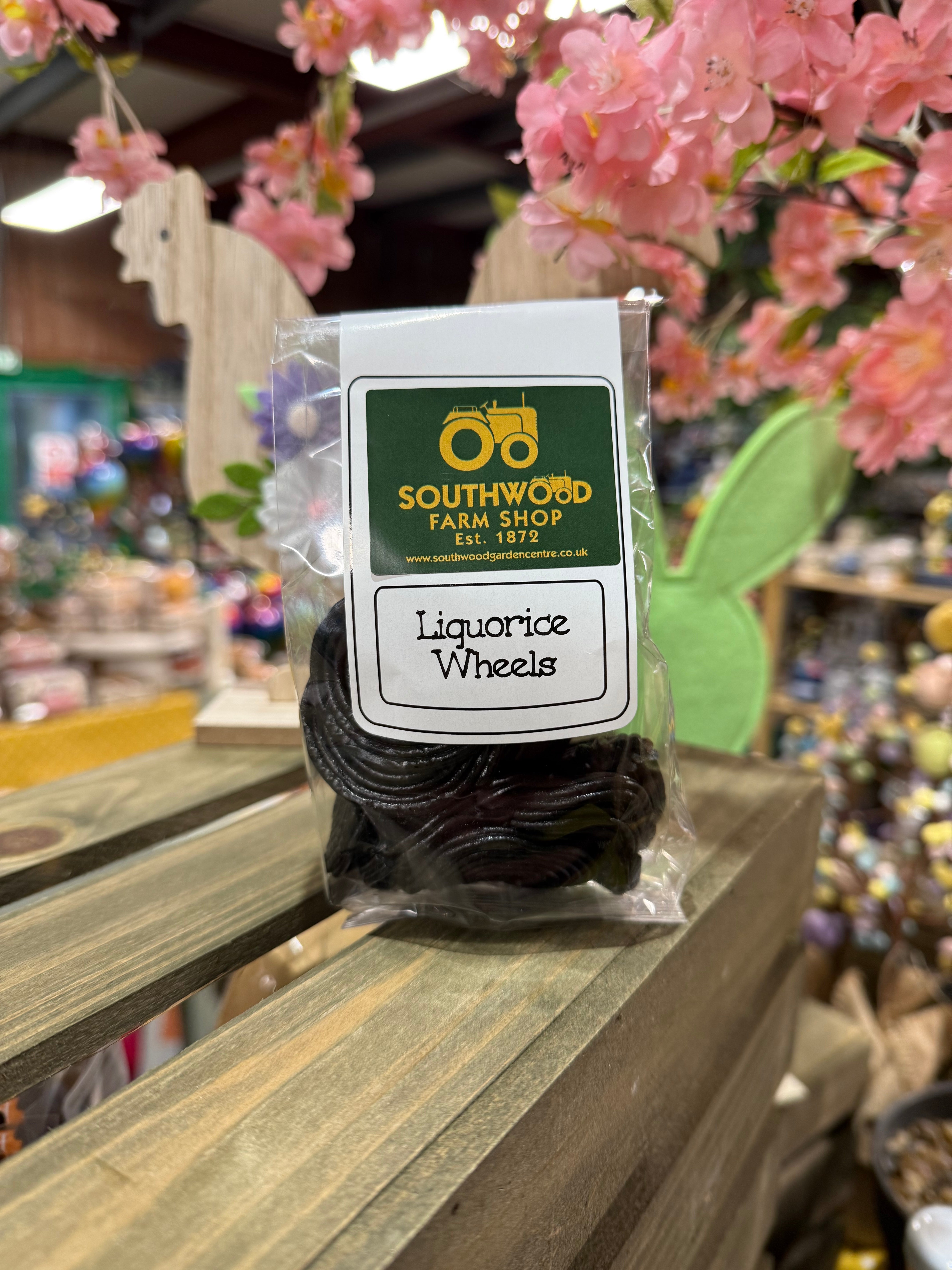 Southwood Farmshop -Liquorice Wheels Bag 115g