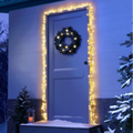 Lumineo Door Garland Compact Cluster Lights in Warm White & Classic Warm Gold 5.5m 440 LEDs