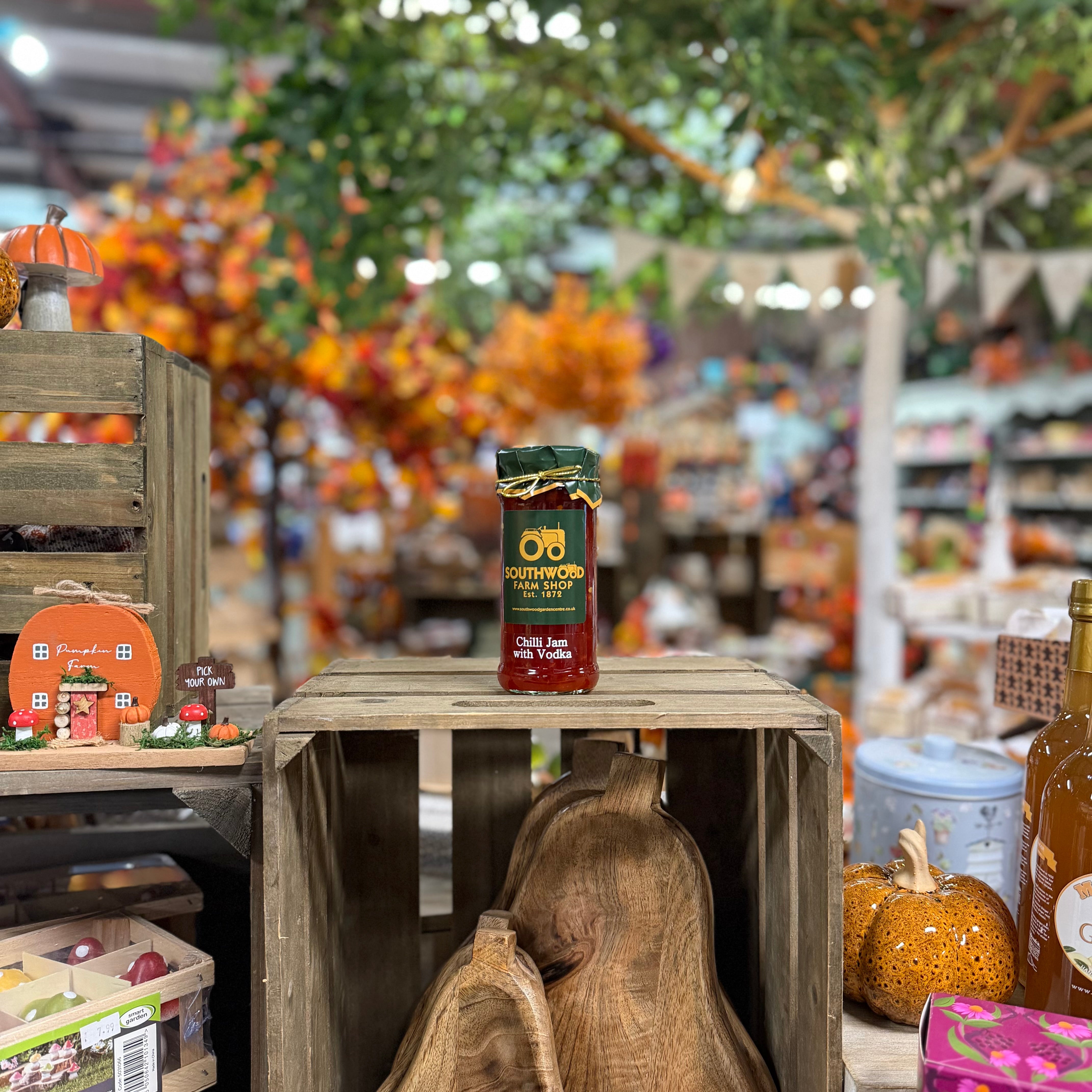 Southwood Farmshop Chilli Jam with Vodka Jar