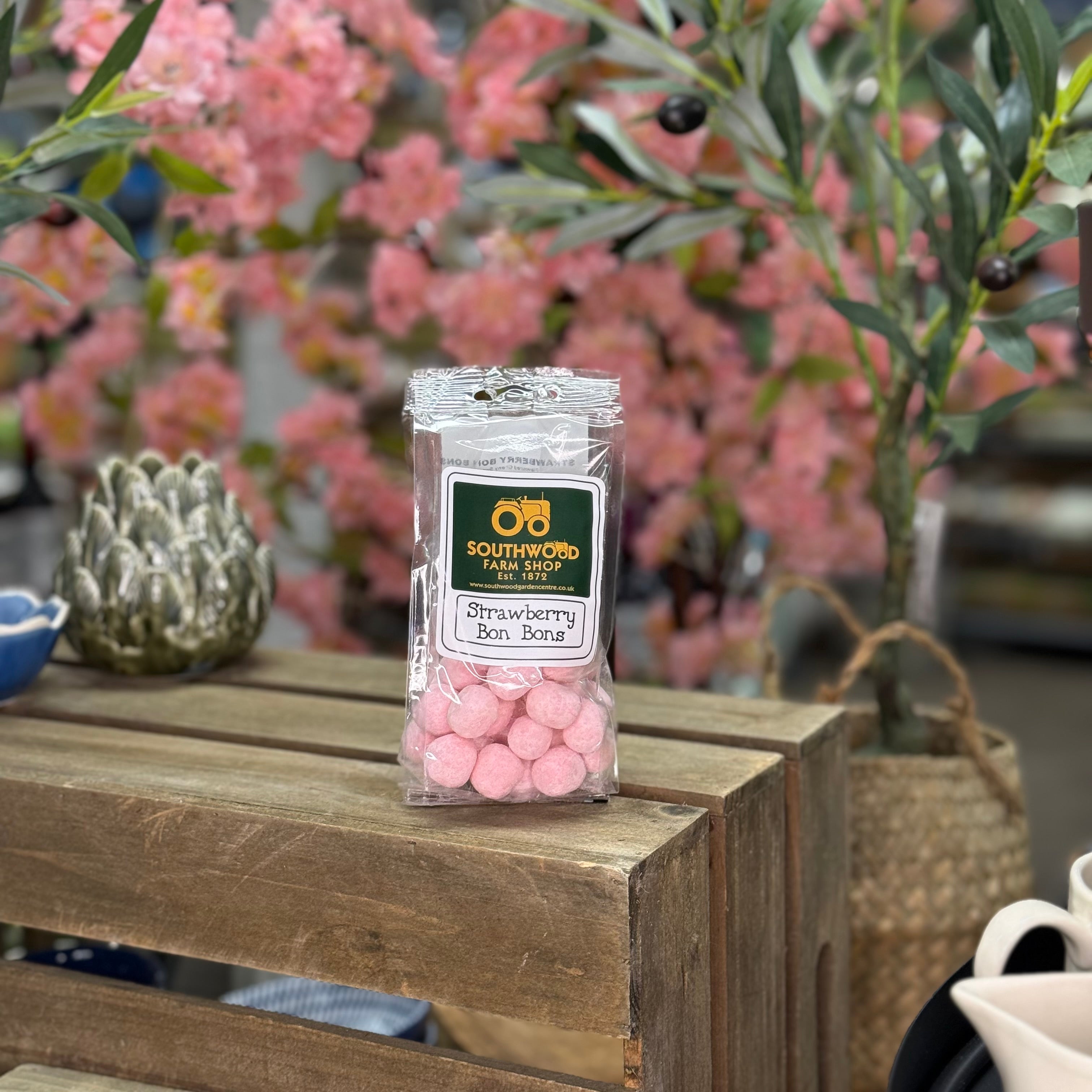 Southwood Farmshop -Strawberry Bon Bons Bags 160g