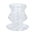 Gisela Graham - Glass Clear Candlestick