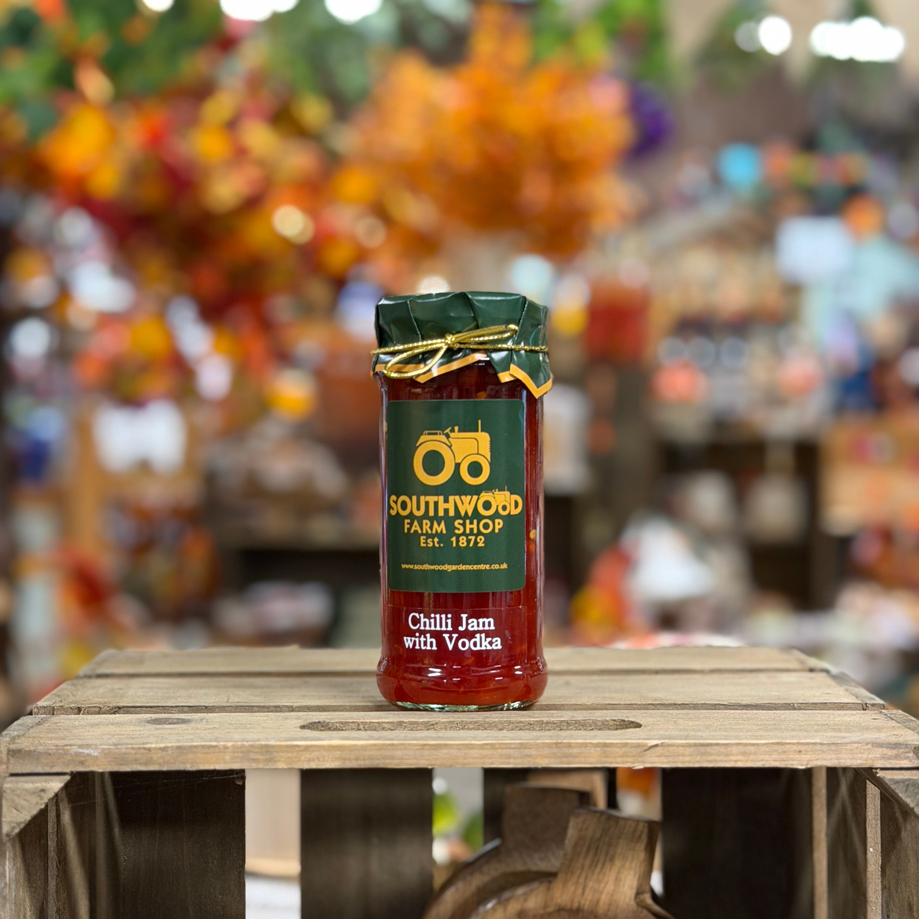 Southwood Farmshop Chilli Jam with Vodka Jar