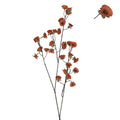 Gisela Graham - Orange Mini Morning Glory Spray - 79cm