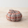 Autumn Knitted Fabric Pumpkin 12cm