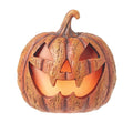 Light Up Pumpkin with Flame Effect LED Lights - 15cm