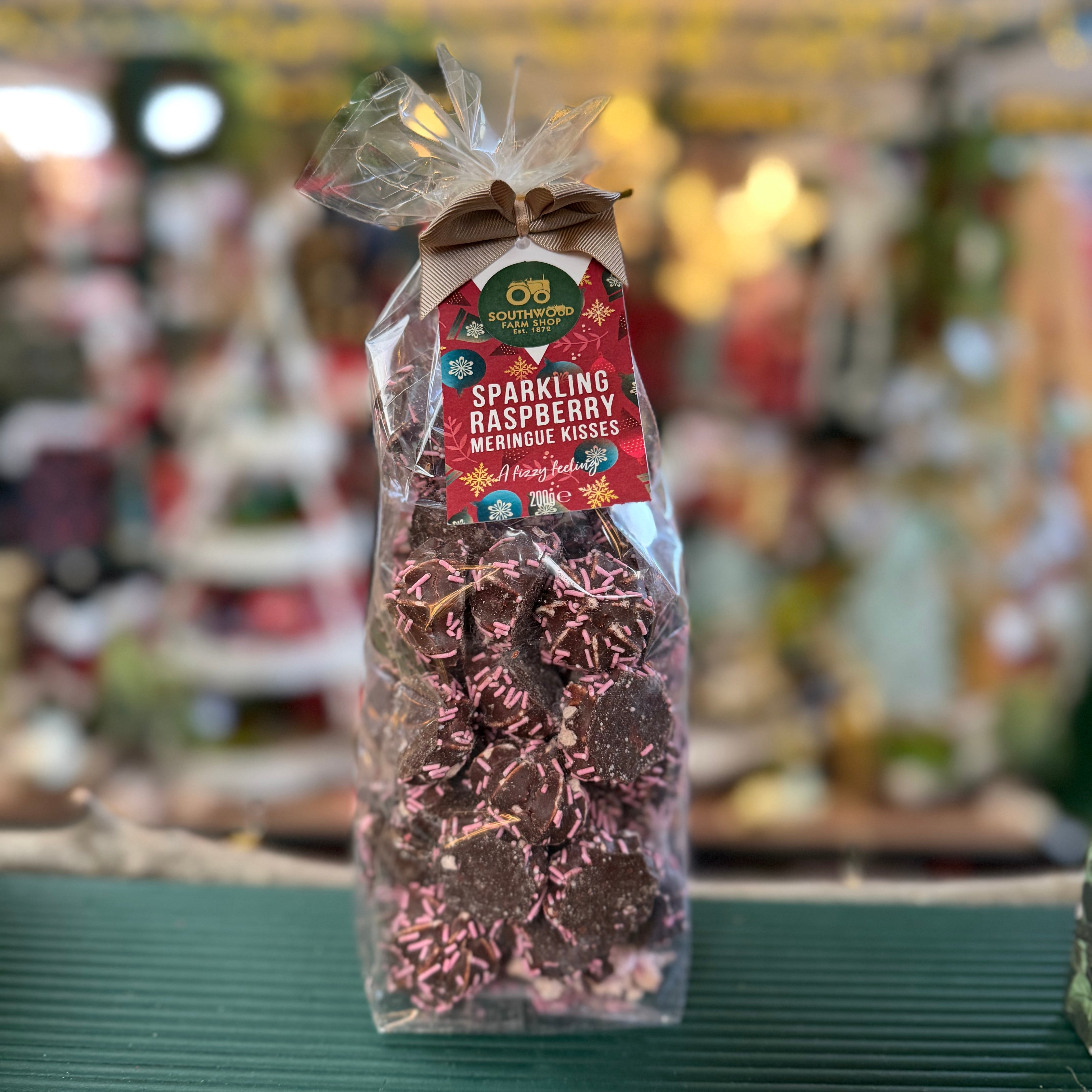 Southwood Farmshop Sparkling Raspberry Meringue Kisses - 200g
