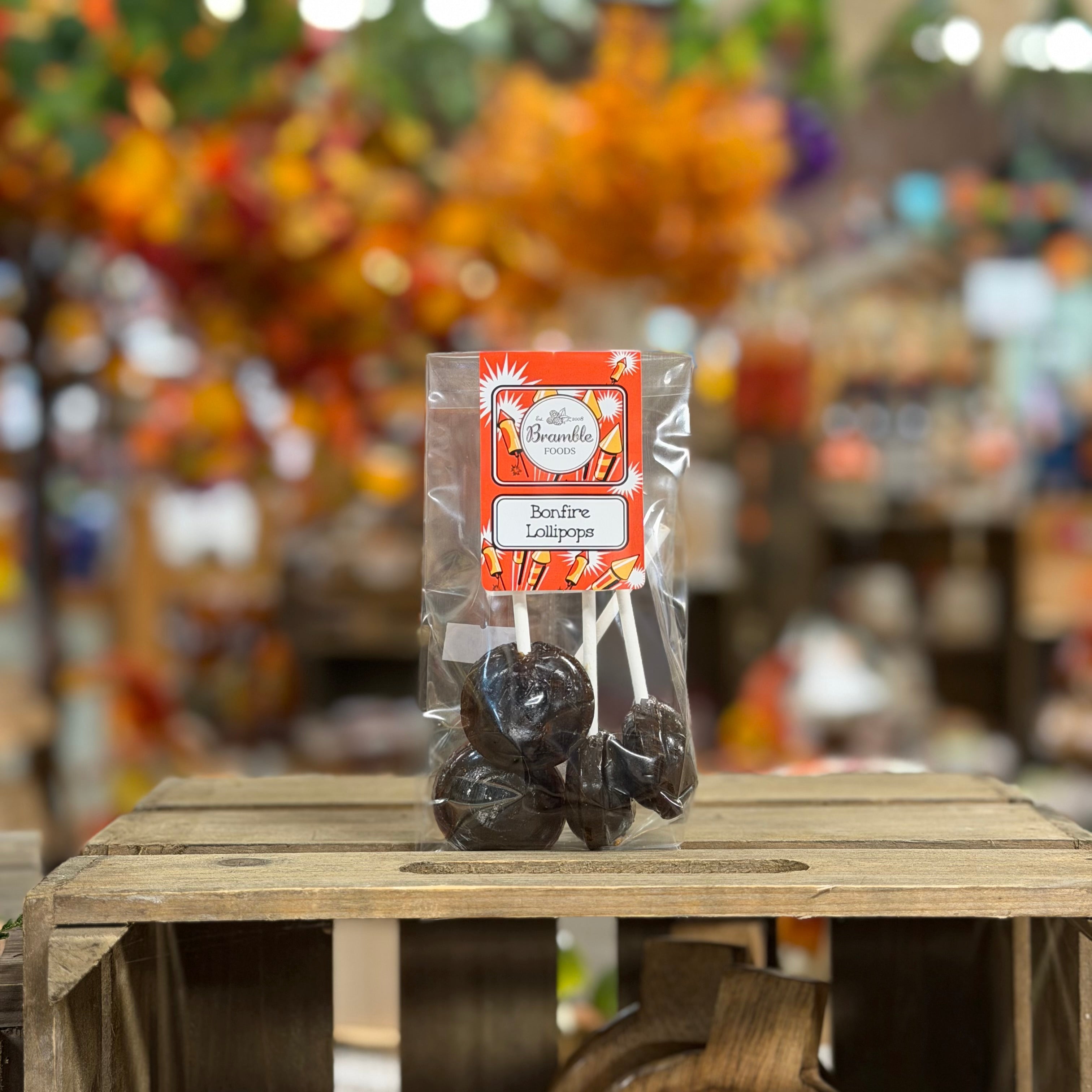 Bonfire Traditional Hardboiled Lollipops in Bag