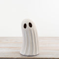 Halloween Pottery White Ghost Figurine, 26.5cm