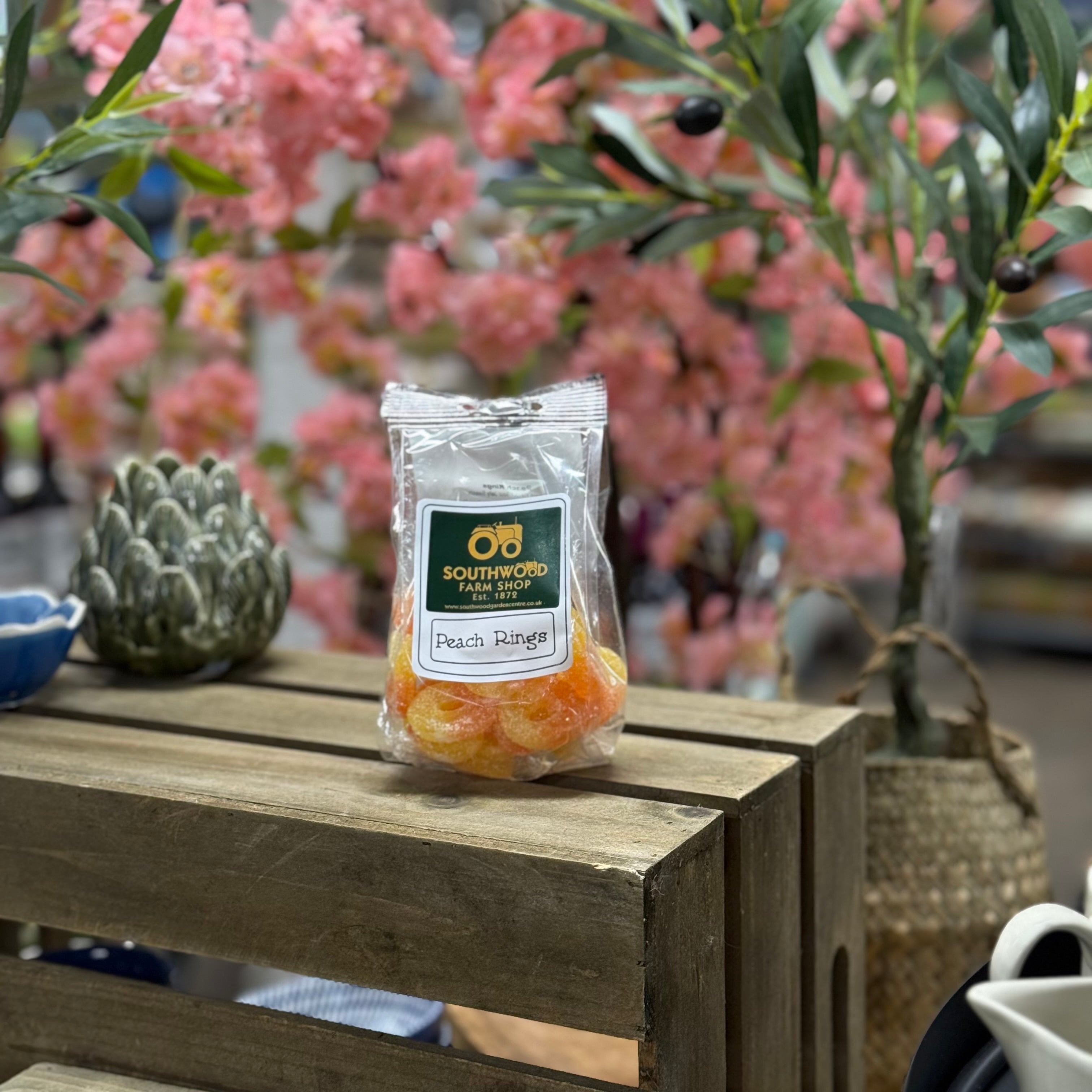 Southwood Farmshop -Fizzy Peach Rings 140g