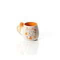 Harvest Pumpkin Cosy Season Stoneware Mug With Pom Pom