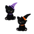 Keel Toys - Black Cat with Witches Hat - 15cm