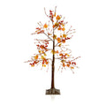 Premier Autumn Maple Leaf Light Up Twig Tree with Warm White LEDs - 100cm