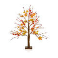 Premier Autumn Maple Leaf Light Up Twig Tree with Warm White LEDs - 60cm