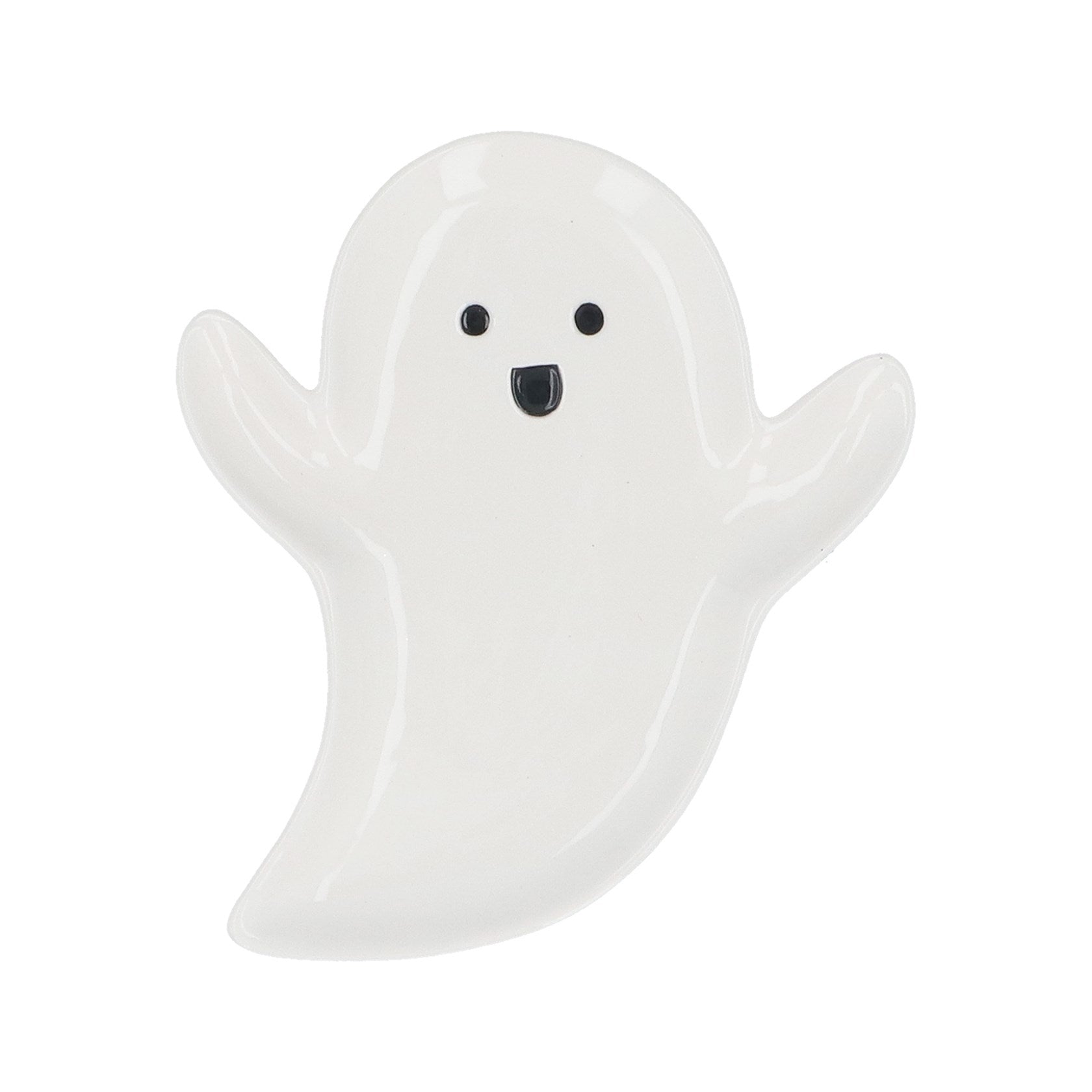 Gisela Graham Small Porcelain Ghost Plate