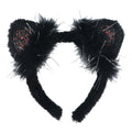 Gisela Graham - Black Cat Ears Headband