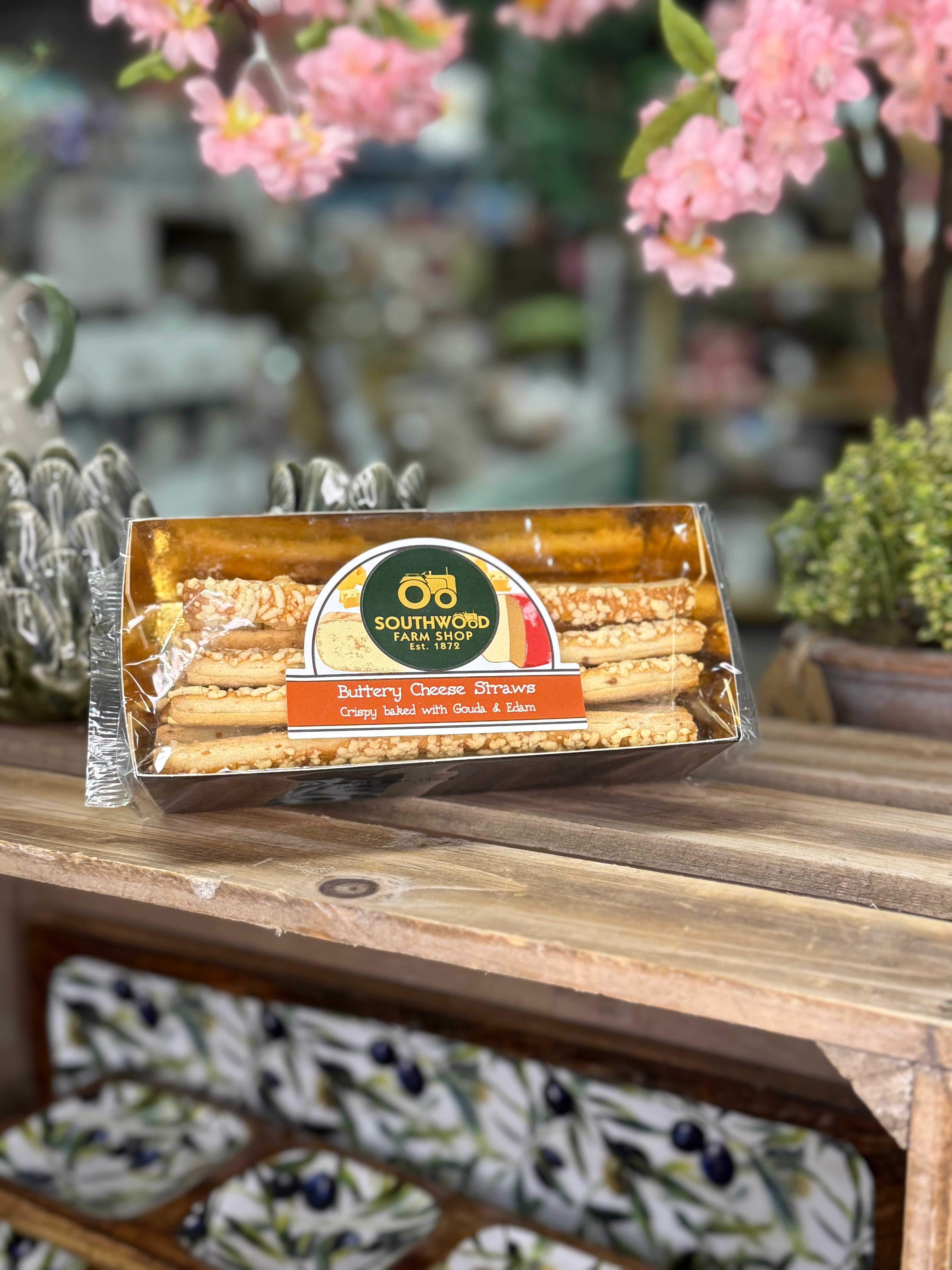 Southwood Farmshop -Buttery Cheese Straws 100g
