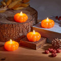 Mini Pumpkin Candles - Pack of 4