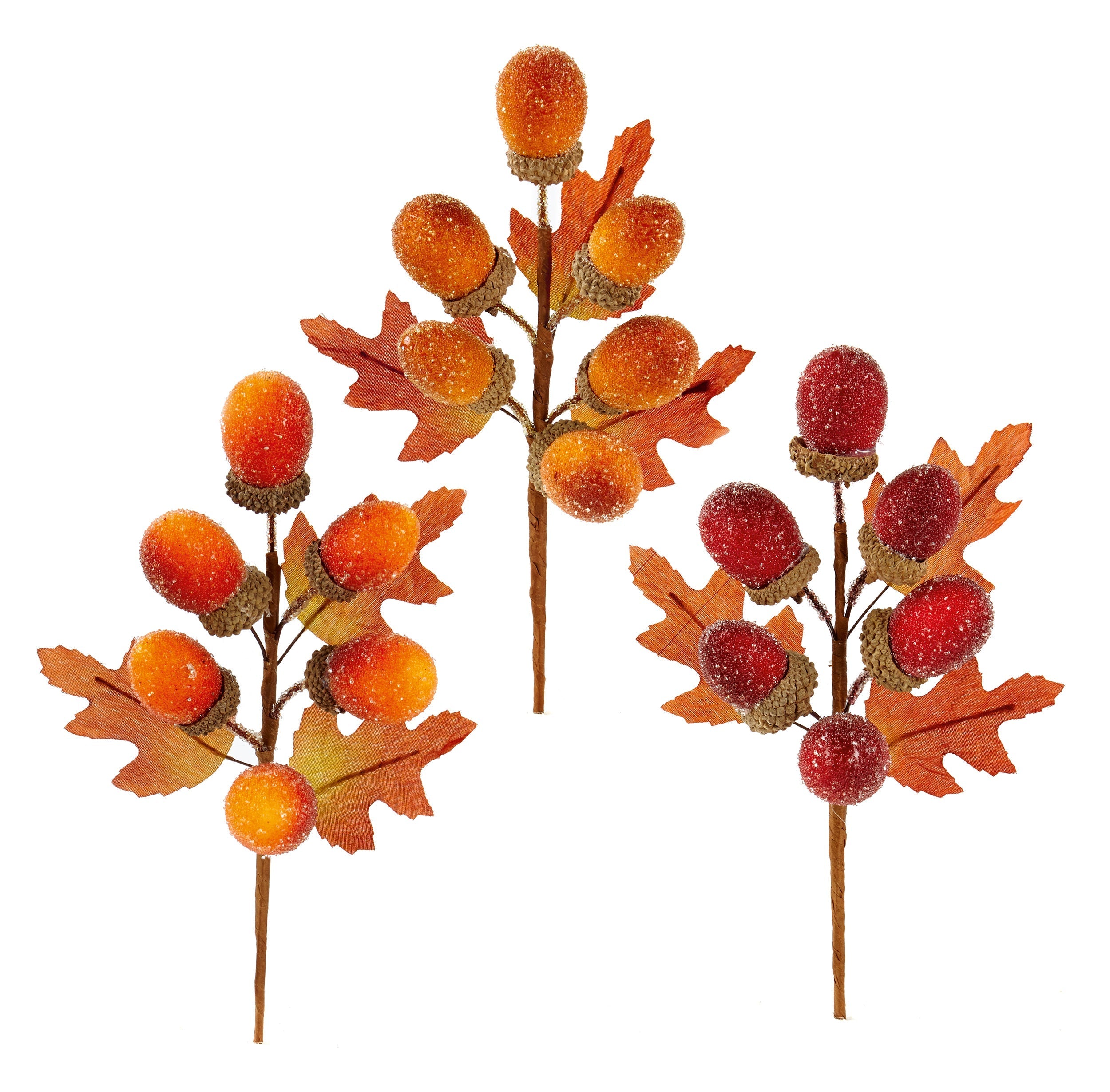 Autumn Acorn Berry Pick - 20cm