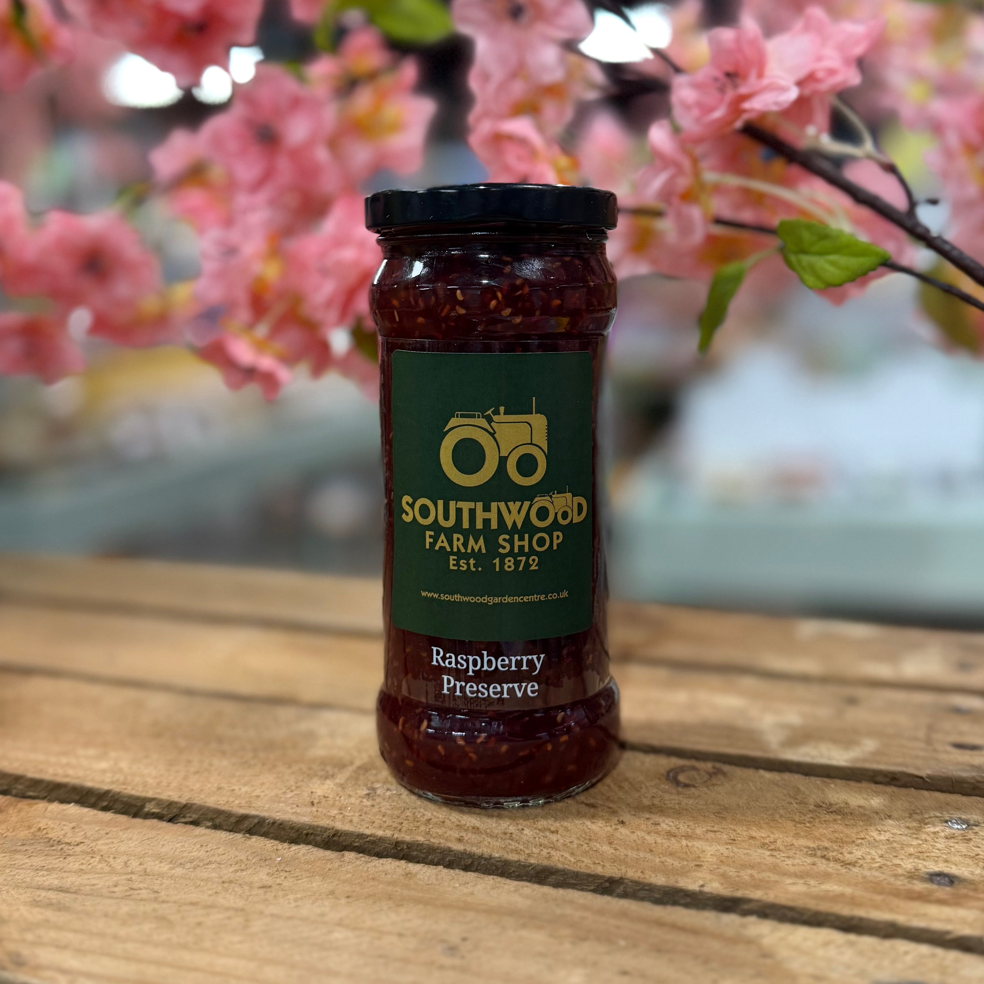 Southwood Farmshop Raspberry Preserve Jar - 440g