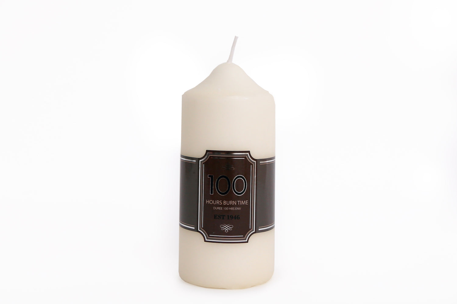 Overdipped Church Pillar Candle - 16cm