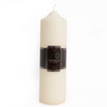 Overdipped Church Pillar Candle - 24cm