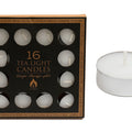 Pack of 16 Cream Wax Tealight Candle