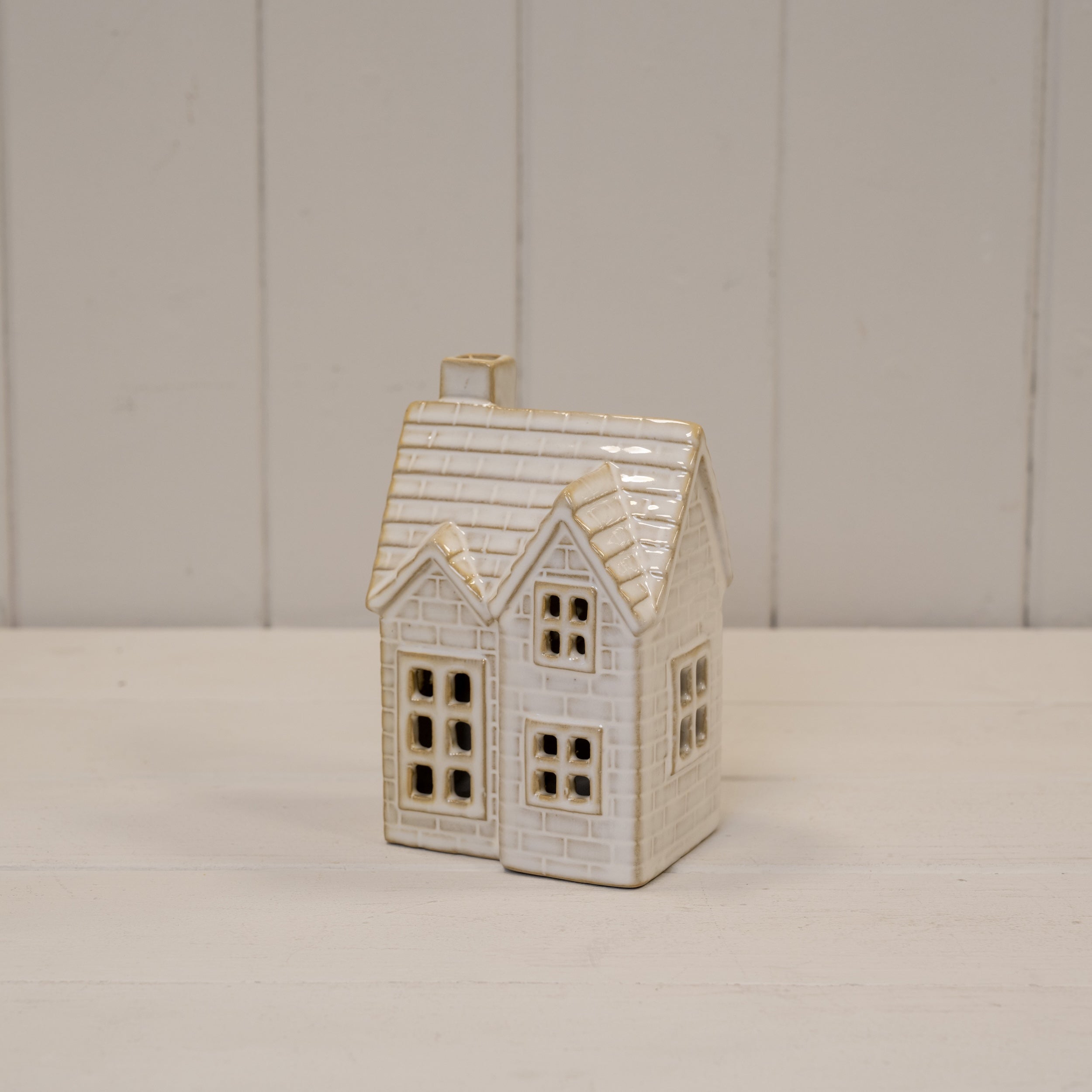 Ceramic LED House Ornament
