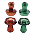 Mushroom Glass Candle Holder - 8.5cm