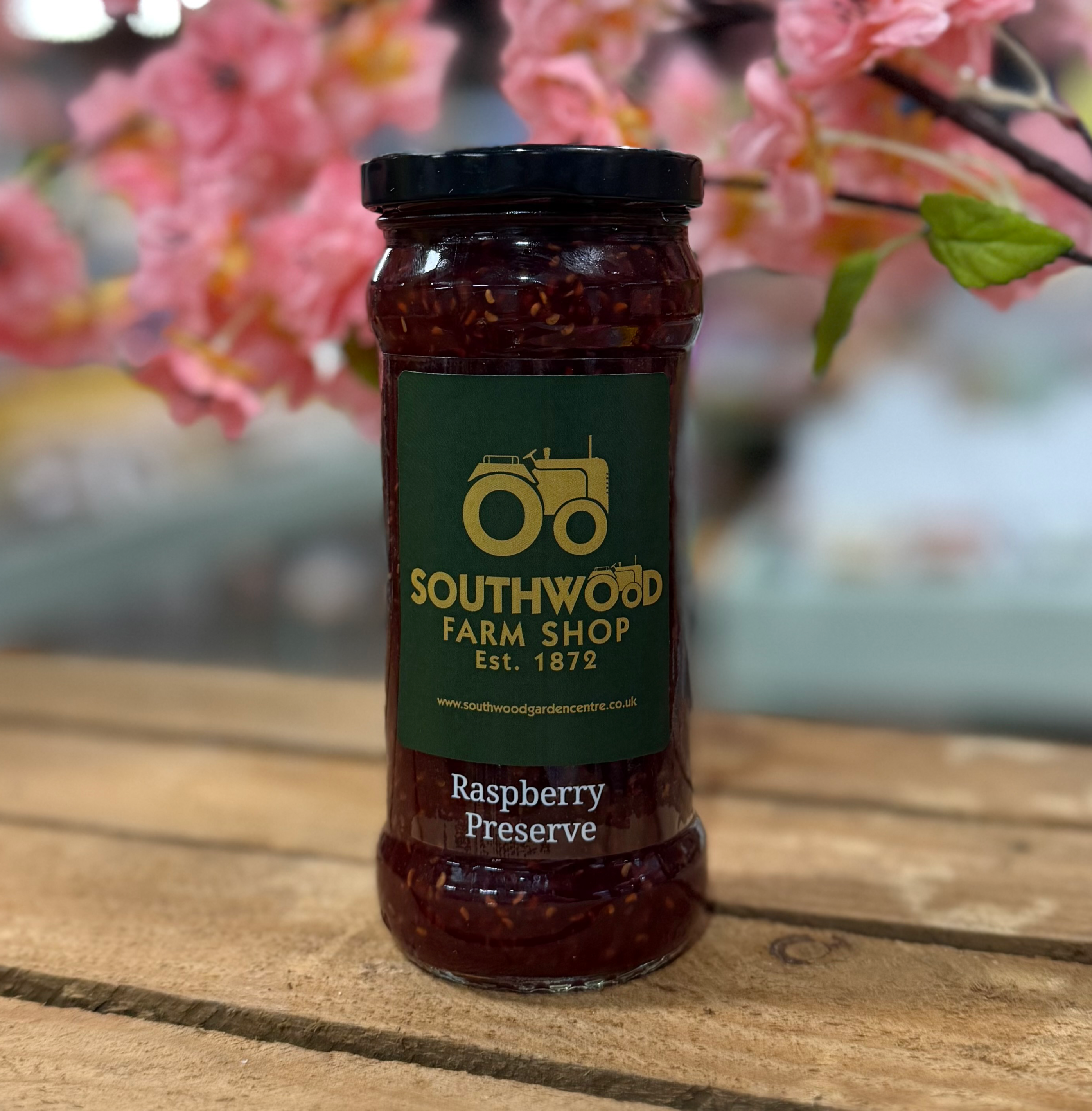 Southwood Farmshop Raspberry Preserve Jar - 440g