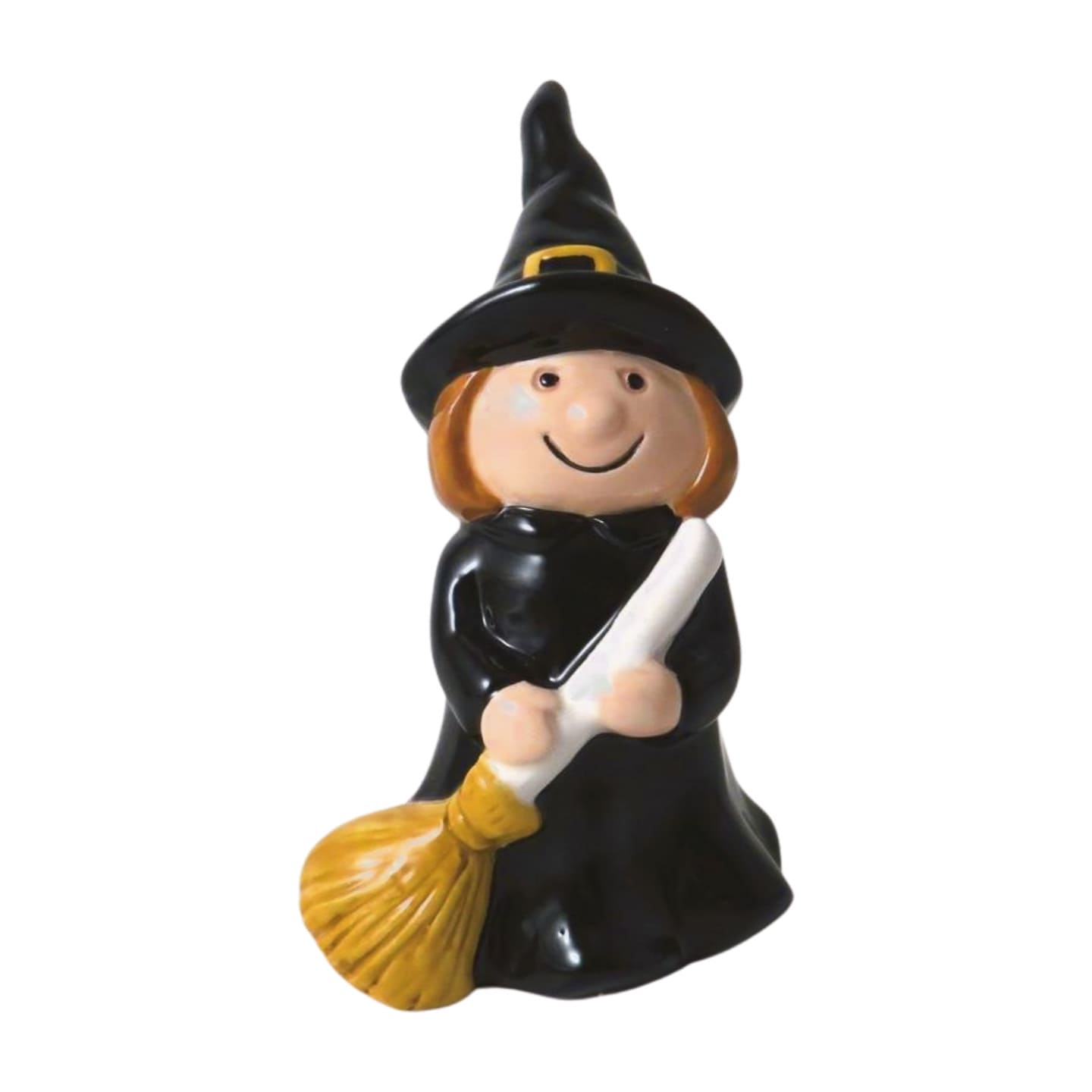 Halloween Ceramic Witch Ornament - 11cm