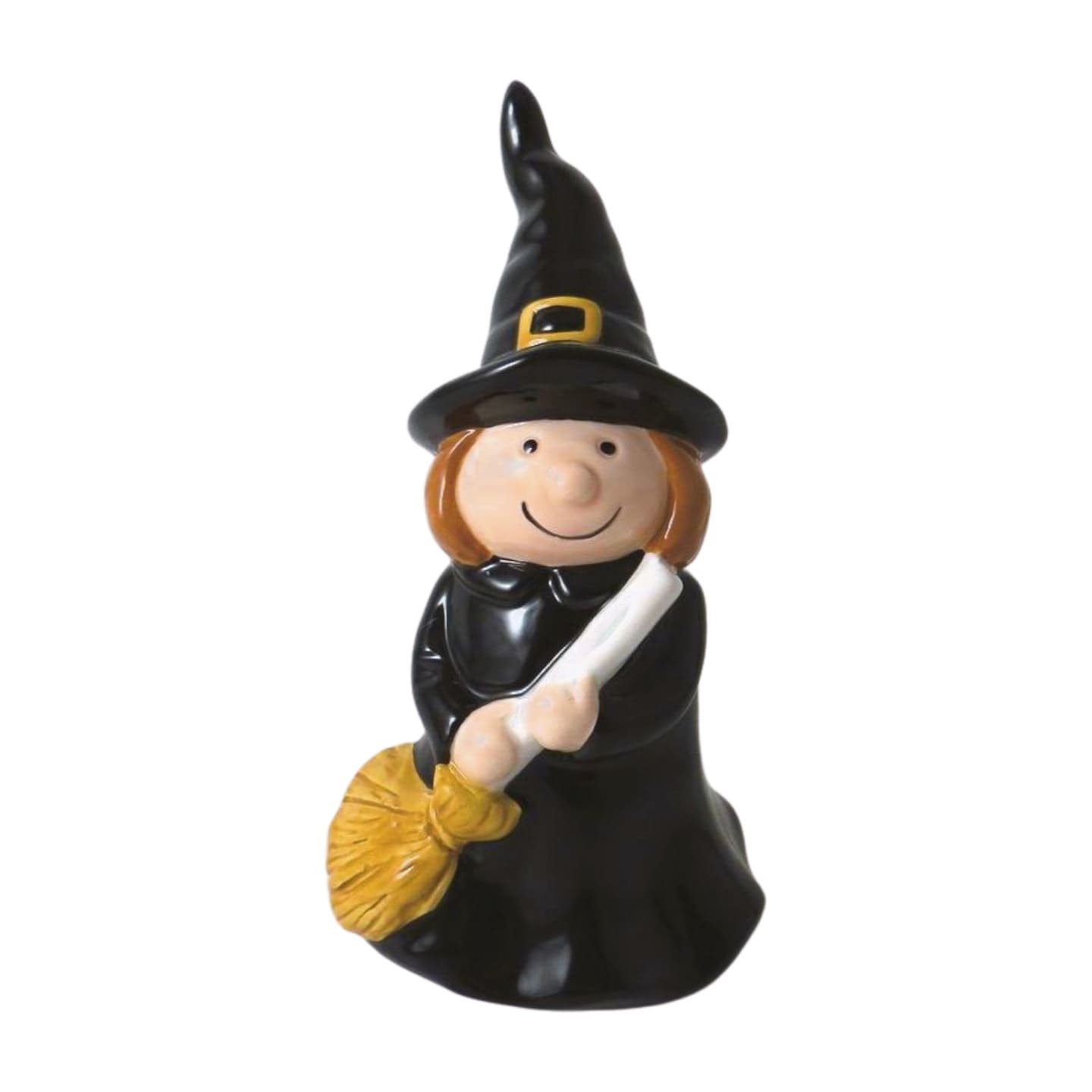 Halloween Ceramic Witch Ornament - 15.5cm
