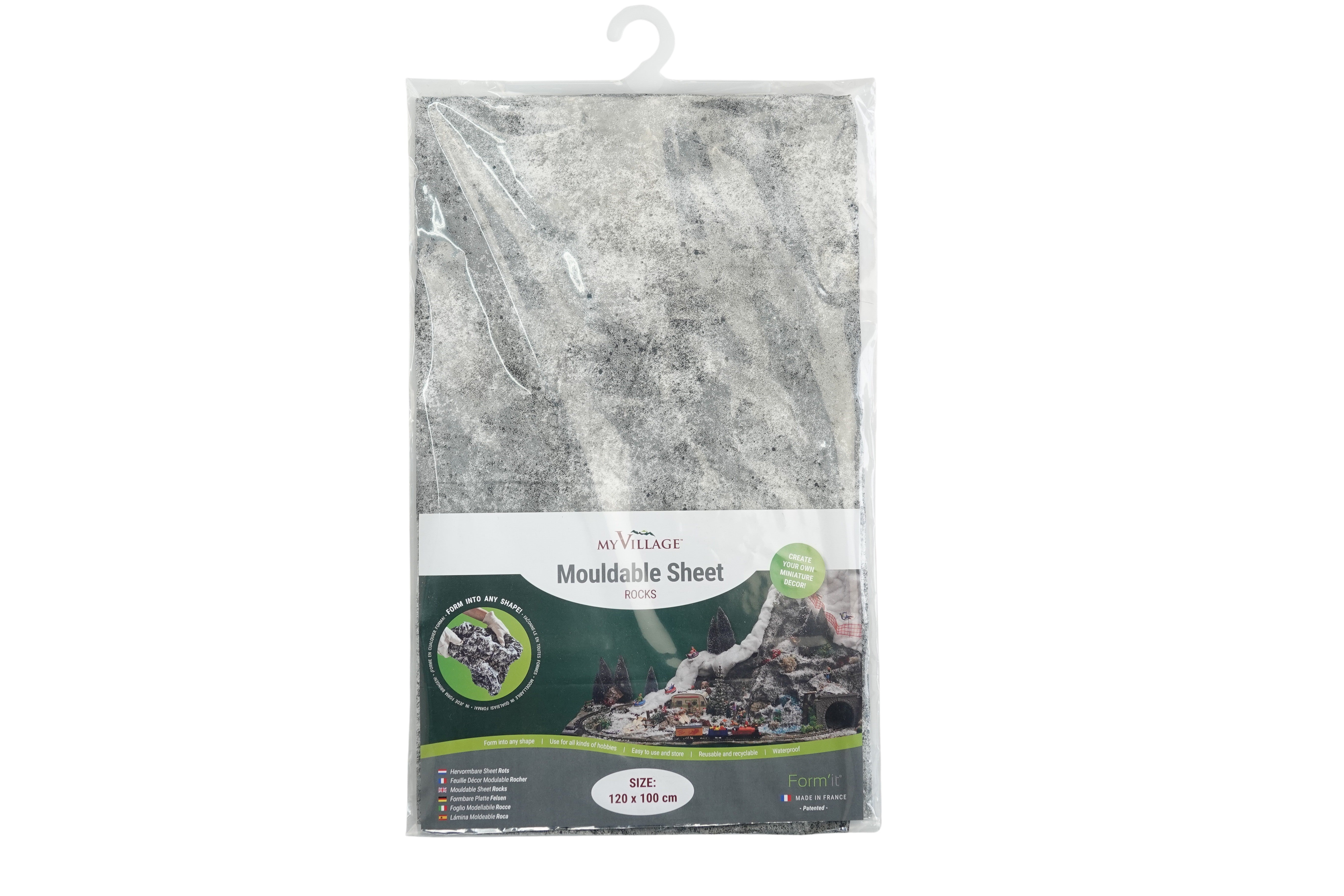 MyVillage - Mouldable Sheet Alpine Grey 60x50cm