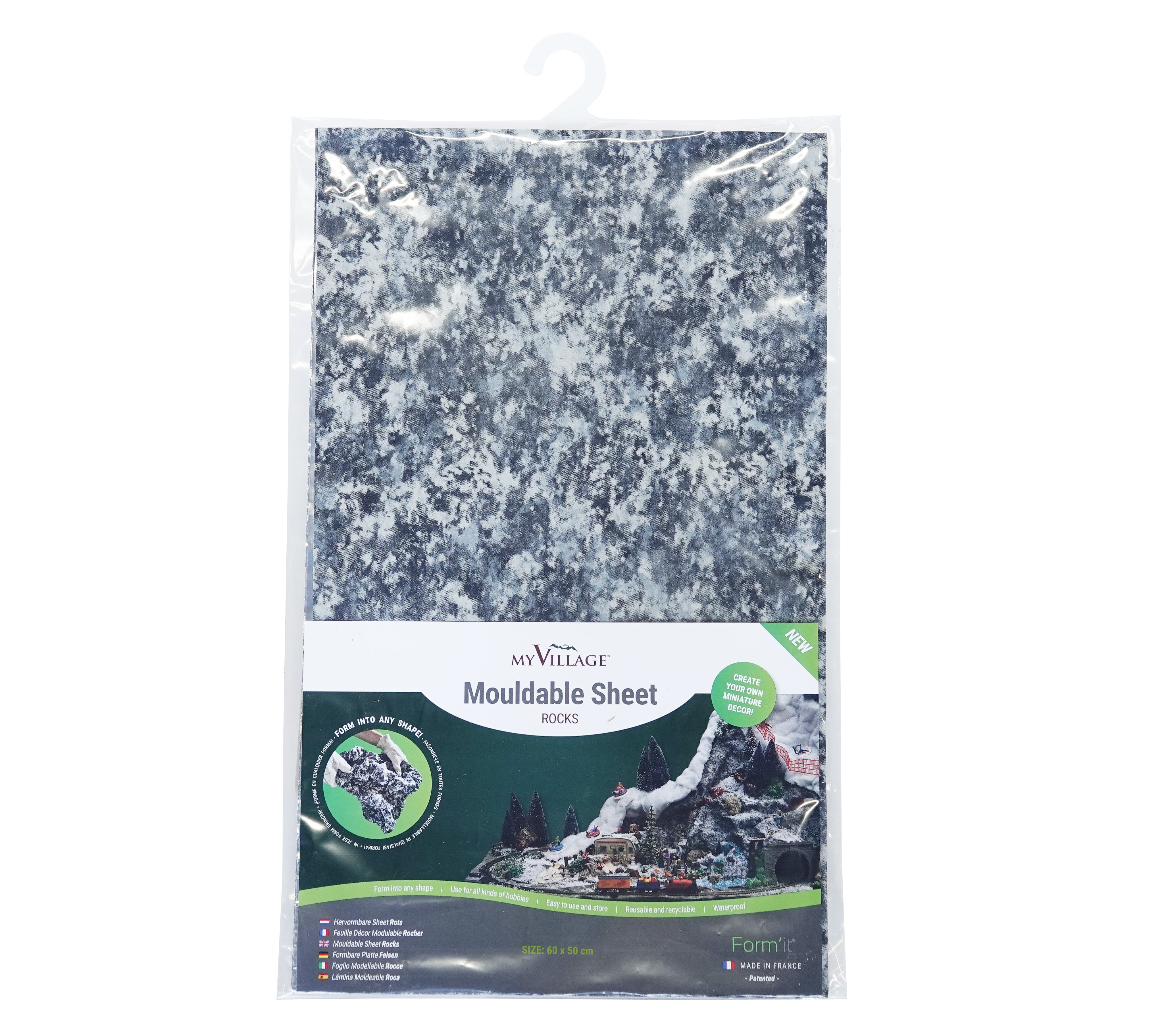 MyVillage - Mouldable Sheet Rocks 60x50cm
