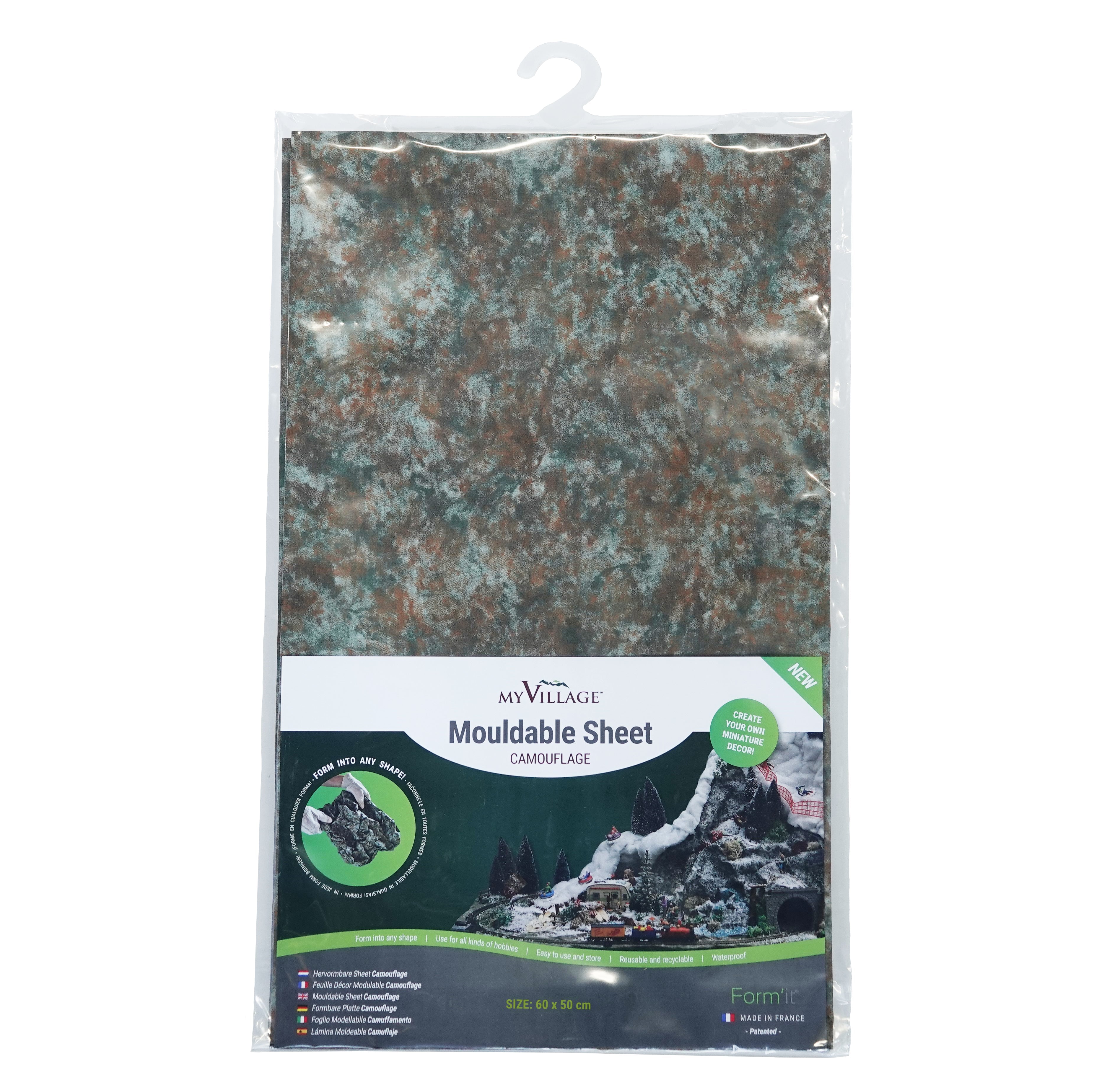 MyVillage - Mouldable Sheet Camouflage 60x50cm